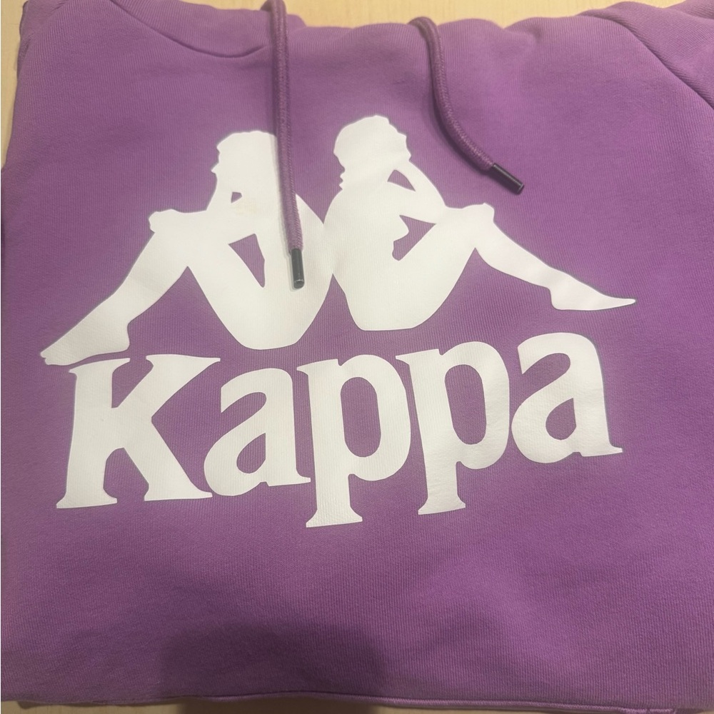 Men's Kappa Hoodie in Purple